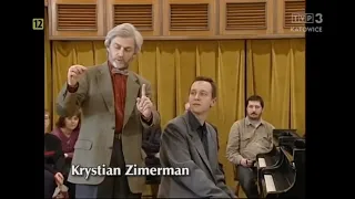 Krystian Zimerman Masterclass in Katowice (Excerpt)