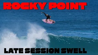 BEST ROCKY POINT IN MONTHS (4K Raw) Late Session Swell