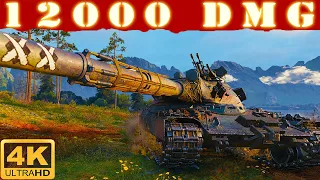 ✔️ 60TP WoT ◼️ 12000 Damage • 3D Style ◼️ WoT Replays gameplay