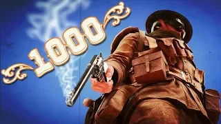Battlefield 1 - 1000 Peacekeeper Kills - "I Want To Be A Cowboy"