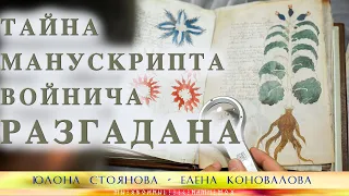 Манускрипт Войнича - техническое пособие на старочешском. Елена Коновалова Древняя рукопись