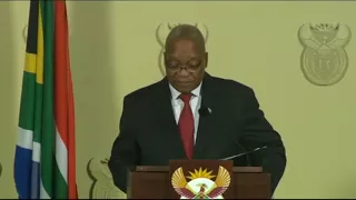 (Watch: Full Speech) Jacob Zuma resigns as president of South Africa