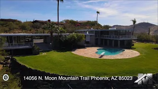 Mountain Top Mid Century Modern Estate For Sale Phoenix Arizona ~ 14056 N Moon Mountain Trail