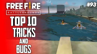 Top 10 New Tricks In Free Fire | New Bug/Glitches In Garena Free Fire #93