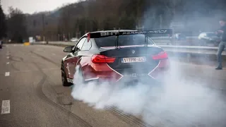 780HP Pure Turbos BMW M4 F82 w/ Decat M Performance Exhaust - INSANE Burnouts, Flames & Revs !