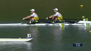 World rowing championships M2X semifinal SA/B 1