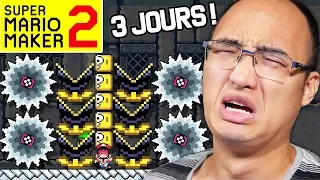 J'AI PASSÉ 3 JOURS SUR CE NIVEAU IMPOSSIBLE D'UN ABONNÉ SUR SUPER MARIO MAKER 2...