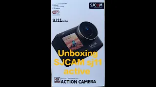 Unboxing SJCam SJ11 Active #sjcam #actioncamera #budget #sj11active #murangactioncam