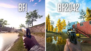 Battlefield 1 vs Battlefield 2042 Graphics Comparison