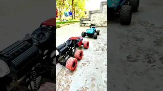 IX Mad Racing Monster🔥 Vs RC Rock Crawler 6x4 | Remote Control Toys | #shorts #udhampatti