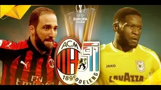 Milan vs Dudelange  - Europa League -