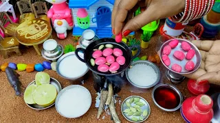 Miniature Pink Rasgulla Recipe|| Mini Rasgulla Recipe|| beetroot Flavour Mini Rasgulla Recipe