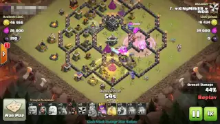 COC ✮ Th9 War Strategy ✮ Attacking With Low Level Heros ✮ GiHoWi