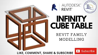 Infinity Cube Table  in Revit