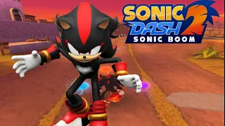 Sonic dash 2 : sonic boom shadow’s run special event gameplay trying to get shadow.