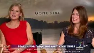 Gone Girl Rosamund Pike and Gillian Flynn Interview