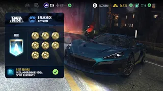 Rimac Nevera | breakneck division |  UGR - landslide | NFSNL | Tier A to S