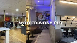 ABUJA LIVING VLOG #1 || Writer’s day out + The Cans park Workspace + Kampe Restaurant