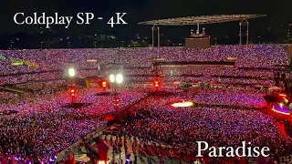 Paradise - Coldplay São Paulo 2023 | 4K