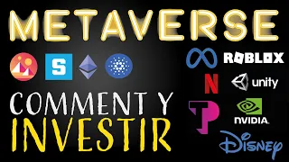 METAVERSE, Quelles sont les ACTIONS et les CRYPTOS pour Investir sur le Metaverse?