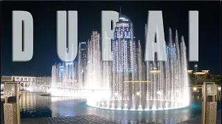 Поющие фонтаны ДУБАЙ 2021 от начала до конца. Dubai, качество 4К