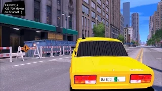 Vaz 2107 16 BA 600 Avtosh Style - GTA IV TUNING / 🔥 4K / 60FPS 🔥 GTX 1080 _REVIEW