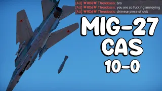 MIG-27 CAS. 10-0. How to annoy some Italians.