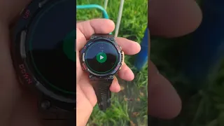 Amazfit t-rex 2.  Навигация. Возврат по треку, по прямой.