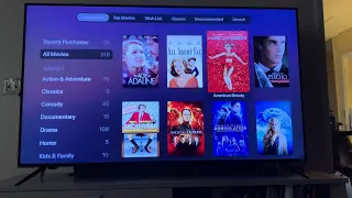 My complete iTunes movie collection