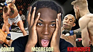 He Was UNSTOPPABLE! | Top Finishes: Conor McGregor [REACTION]