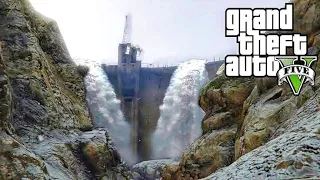 I Destroyed DAM in GTA 5!!!! MALAYALAM