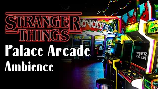 Relaxing in the Stranger Things Palace Arcade Ambience | (No Music) 3 HOURS ASMR