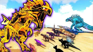 Fallen Demonic Reaper Empress VS Mod Dinosaurs| ARK Mod Battle Ep.351