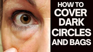 HOW TO COVER DARK CIRCLES AND BAGS FOR MATURE WOMEN | Nikol Johnson