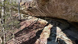 Big South Fork Off Trail Exploring, Old Logging Operation Remains, Great Cliff Rows And More!