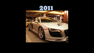 Evolution of Audi R8 old model and new model (2003~2022)