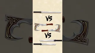 Ninja Sword vs Harrier Hooks vs Swords Shadow fight 2#shorts