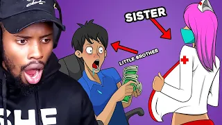 I PAID MY SISTER TO DO STUFF FOR ME | Weird True Story Animations