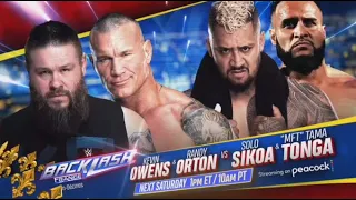 Simulacion de BackLash 2024 : Kevin Owens & Randy Orton vs The Bloodline