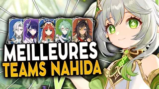 Guide MEILLEURES TEAMS NAHIDA 2024 ! Genshin Impact