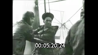 1960г. Каракумы. новое месторождение газа. Туркменистан