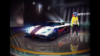 Asphalt 8 my Koenigsegg One:1 fully upgraded races season 9 / one metal season / World Series