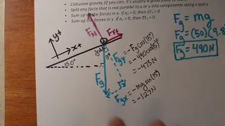 Newton's 1st Law Problem Solving