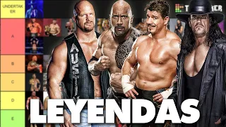 TIER LIST de LEYENDAS FAVORITAS en WWE