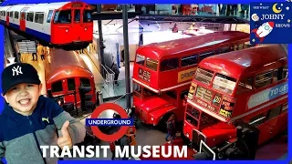 Johny's Subway Train Ride To London Transit Museum