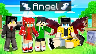 I Died and became a DARK ANGEL in Minecraft! Tagalog