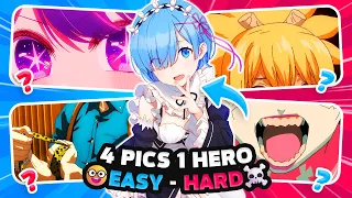 4 PICTURES 1 ANIME CHARACTER 📸🍥 (Level: SUPER EASY ➜ HARD) 🏅