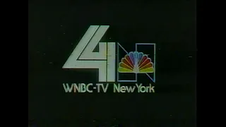 WNBC-TV 4 New York Sign off 1986.