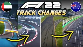 F1 22 Game: FIRST LOOK AT NEW ABU DHABI & AUSTRALIA TRACKS! LASER SCANNED!