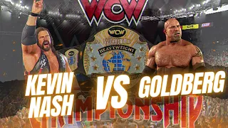 WWE 2K23 | KEVIN NASH VS GOLDBERG (Legend Difficulty)